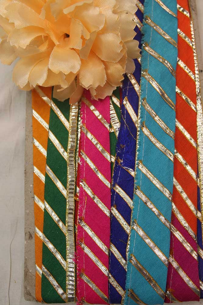 Fancy Laces - Classy Gota Work for Elegant Outfits - Luxurion World