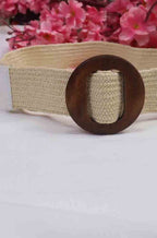 Chic Off White Braided Belt - Elevate Your Fashion Game - Luxurion World