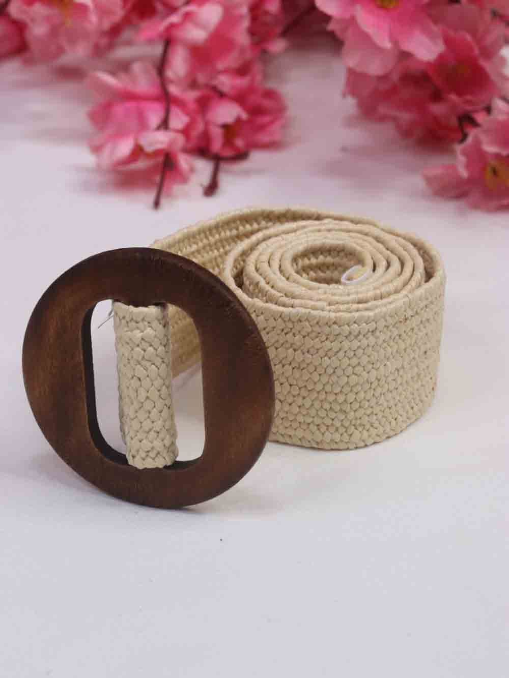 Chic Off White Braided Belt - Elevate Your Fashion Game - Luxurion World