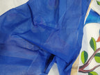 Off White Hand Painted Pure Kerala Cotton Saree - Luxurion World