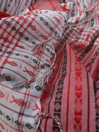 Off White Handloom Bengal Cotton Saree - Luxurion World