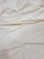 Off White Plain Cotton Fabric ( 1 Mtr) - Luxurion World