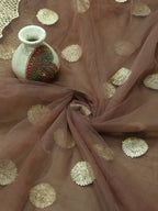 Onion Pink Trendy Net Fabric ( 1 Mtr ) - Luxurion World