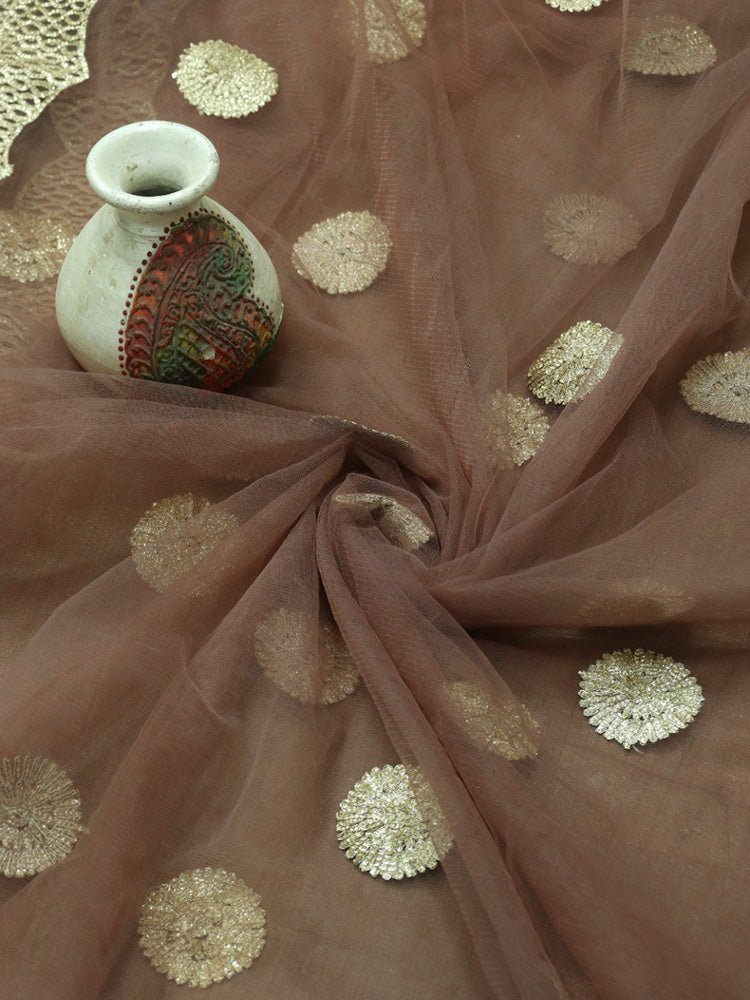 Onion Pink Trendy Net Fabric ( 1 Mtr ) - Luxurion World