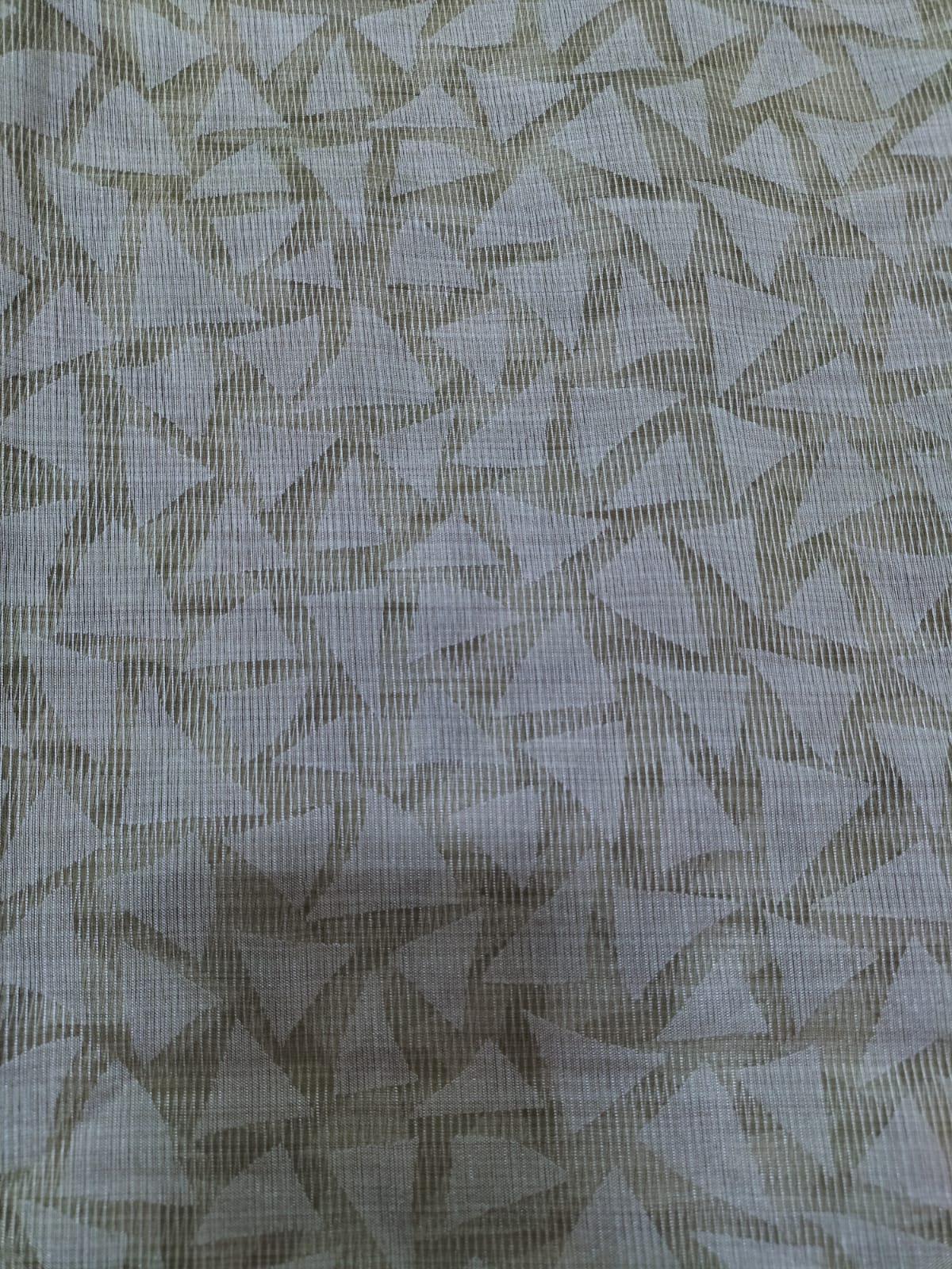 Pastel Banarasi Chanderi Silk Fabric (1Mtr)