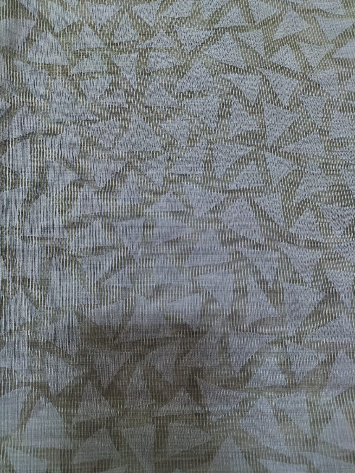 Pastel Banarasi Chanderi Silk Fabric (1Mtr) - Luxurion World