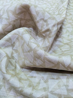 Pastel Banarasi Chanderi Silk Fabric (1Mtr) - Luxurion World