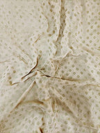 Pastel Banarasi Pure Georgette Fabric (1 Mtr) - Luxurion World