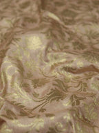 Pastel Banarasi Silk Fabric ( 1 Mtr ) - Luxurion World