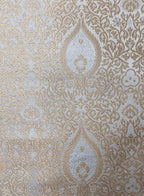 Pastel Banarasi Silk Fabric ( 1 Mtr ) - Luxurion World