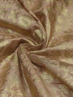 Pastel Banarasi Silk Fabric ( 1 Mtr ) - Luxurion World