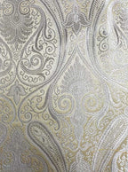 Pastel Banarasi Silk Fabric ( 1 Mtr ) - Luxurion World