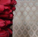 Pastel Banarasi Silk Fabric (  1 Mtr ) - Luxurion World