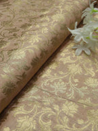 Pastel Banarasi Silk Fabric ( 1 Mtr ) - Luxurion World