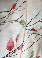Pastel Digital Printed Linen Fabric ( 1 Mtr ) - Luxurion World