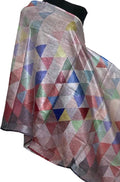 Pastel Digital Printed Linen Floral Design Dupatta - Luxurion World
