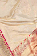 Pastel Handloom Banarasi Katan Tissue Silk Saree - Luxurion World