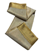 Pastel Handloom Chanderi Pure Tissue Silk Saree - Luxurion World
