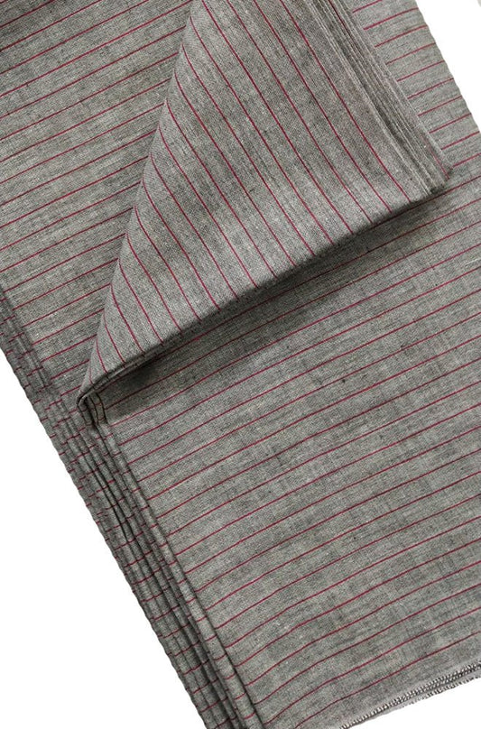 Pastel Pure Linen Stripes Design Fabric ( 1 Mtr ) - Luxurion World