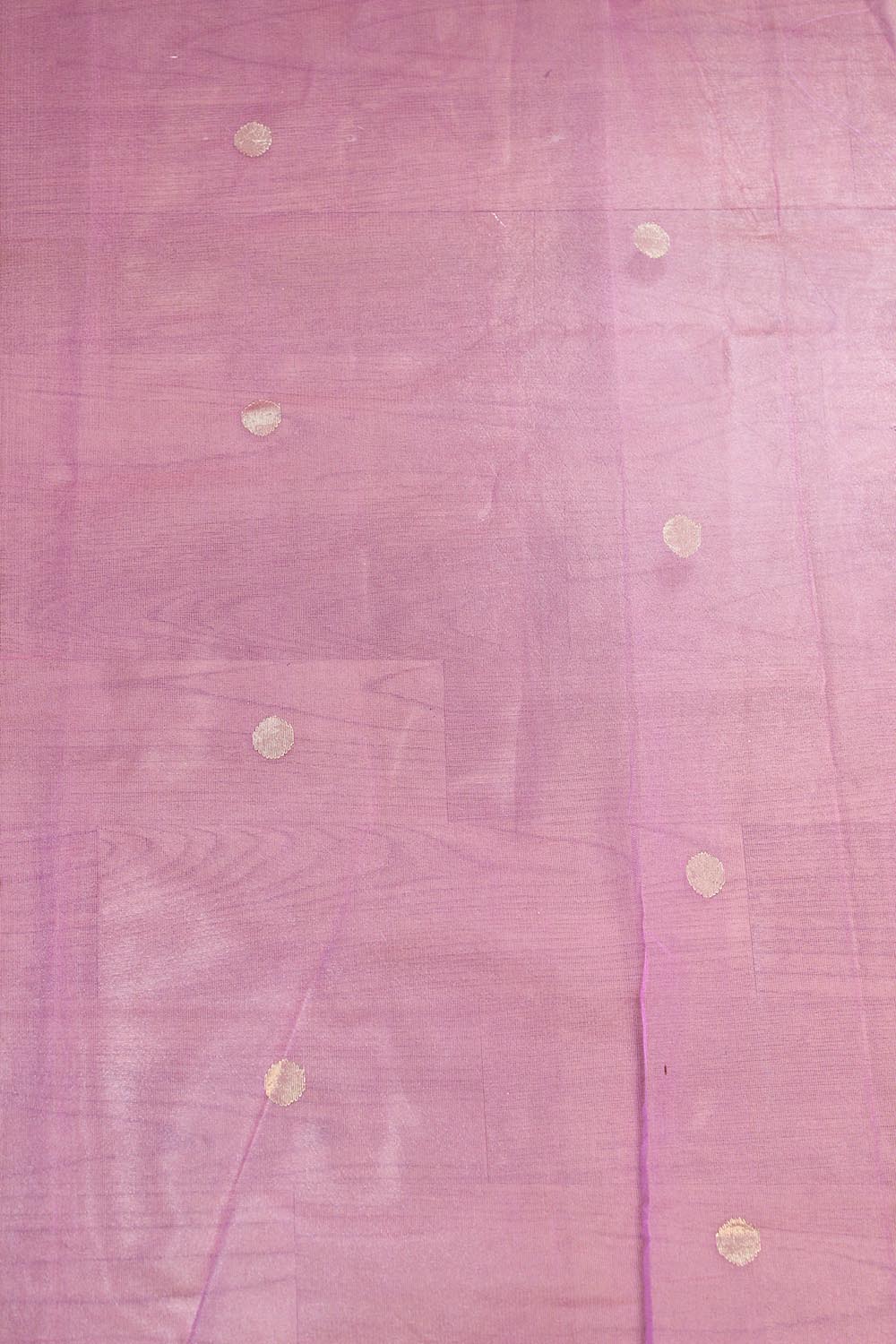 Pink Banarasi Net Booti Design Fabric ( 1 Mtr )
