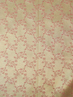 Pink Banarasi Reversible Tissue Silk Fabric ( 1Mtr ) - Luxurion World