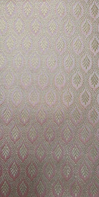 Pink Banarasi Silk Fabric ( 1 Mtr ) - Luxurion World