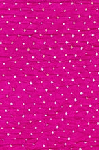 Pink Bandhani Pure Gajji Silk Fabric ( 1 Mtr ) - Luxurion World