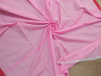 Pink Bengal Plain Cotton Saree - Luxurion World