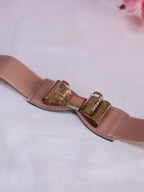 Chic Pink Bow Elastic Belt - Perfect Accessory for Every Look - Luxurion World