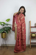 Pink Embroidered Trendy Velvet Dupatta - Luxurion World
