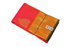 Pink Handloom Kanjeevaram Pure Silk Saree - Luxurion World