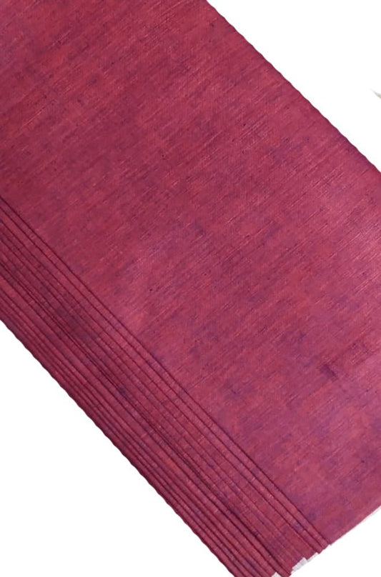 Pink Plain Pure Linen Fabric ( 1 Mtr ) - Luxurion World