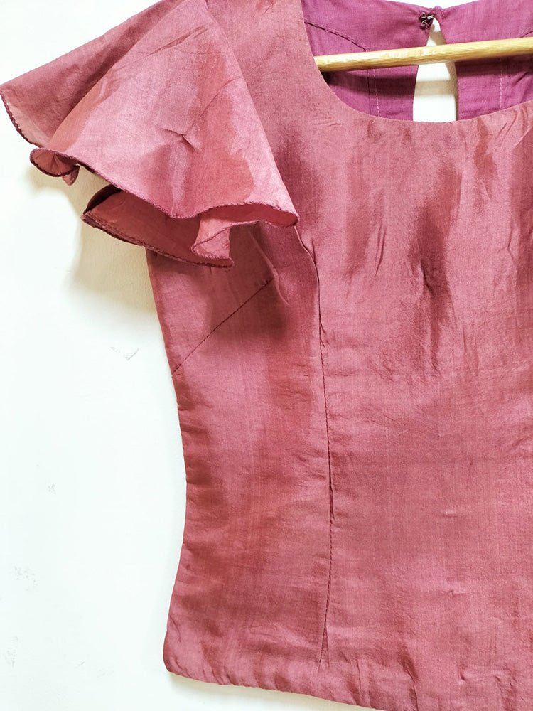 Pink Pure Silk Blouse - Luxurion World