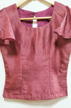 Pink Pure Silk Blouse - Luxurion World