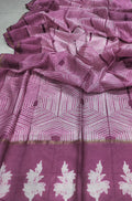 Pink Shibori Cotton Silk Dupatta - Luxurion World