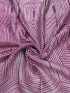 Pink Shibori Cotton Silk Dupatta - Luxurion World