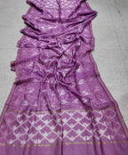 Pink Shibori Cotton Silk Dupatta - Luxurion World