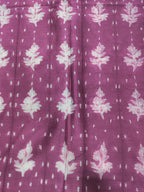 Pink Shibori Cotton Silk Fabric ( 2.5 Mtrs ) - Luxurion World