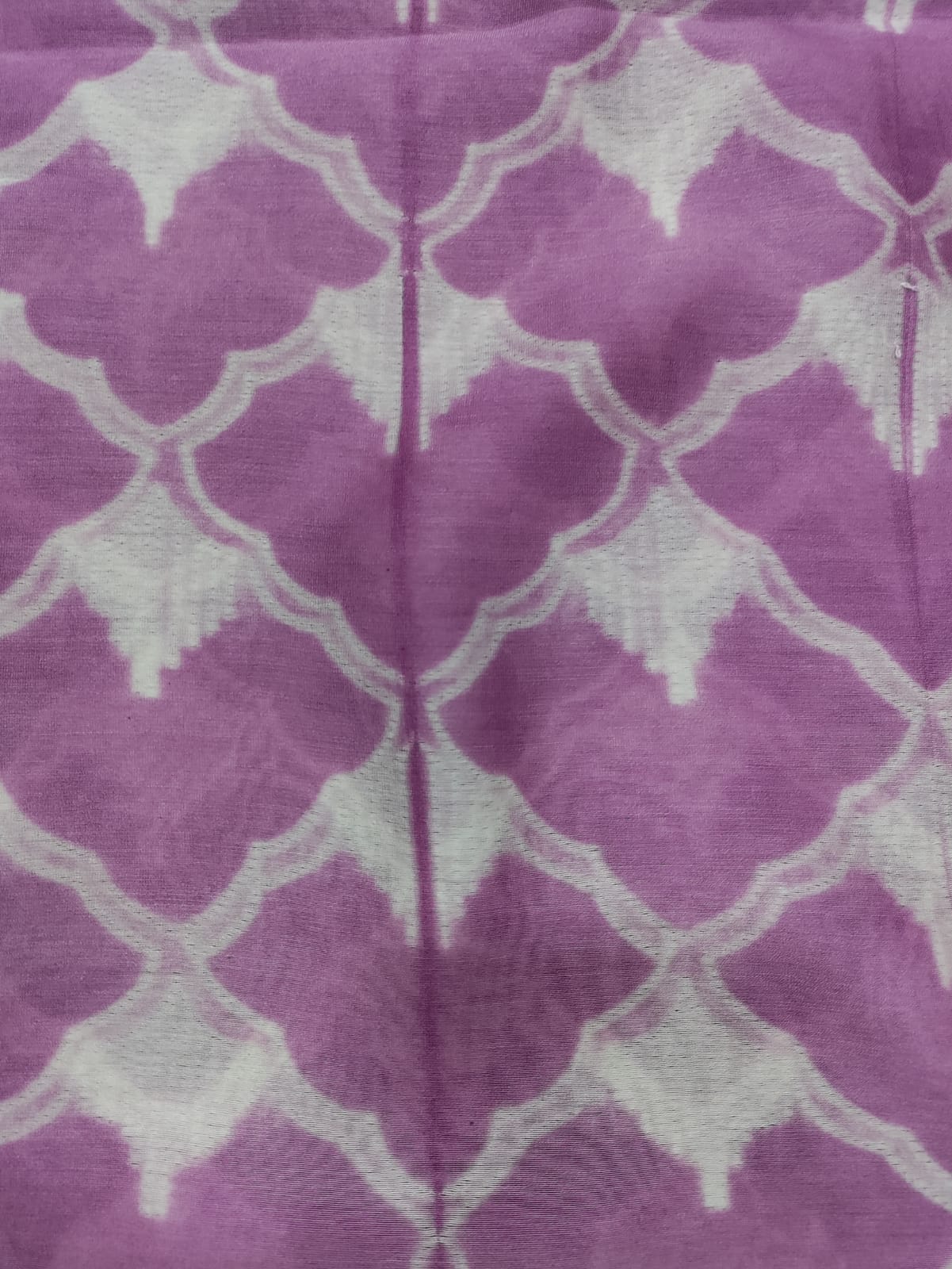 Pink Shibori Cotton Silk Fabric ( 2.5 Mtrs ) - Luxurion World