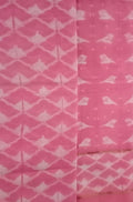 Pink Shibori Cotton Silk Two Piece Unstitched Suit Set - Luxurion World