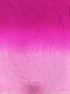 Pink Trendy Georgette Shaded Fabric  ( 1 Mtr ) - Luxurion World