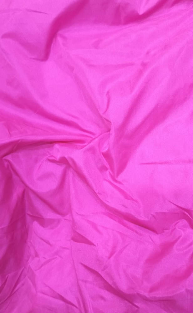 Pink Trendy Plain Art Silk Fabric (  1 Mtr )