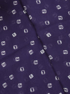 Purple Digital Printed Georgette Bandhani Design Fabric ( 2.5 Mtr ) - Luxurion World