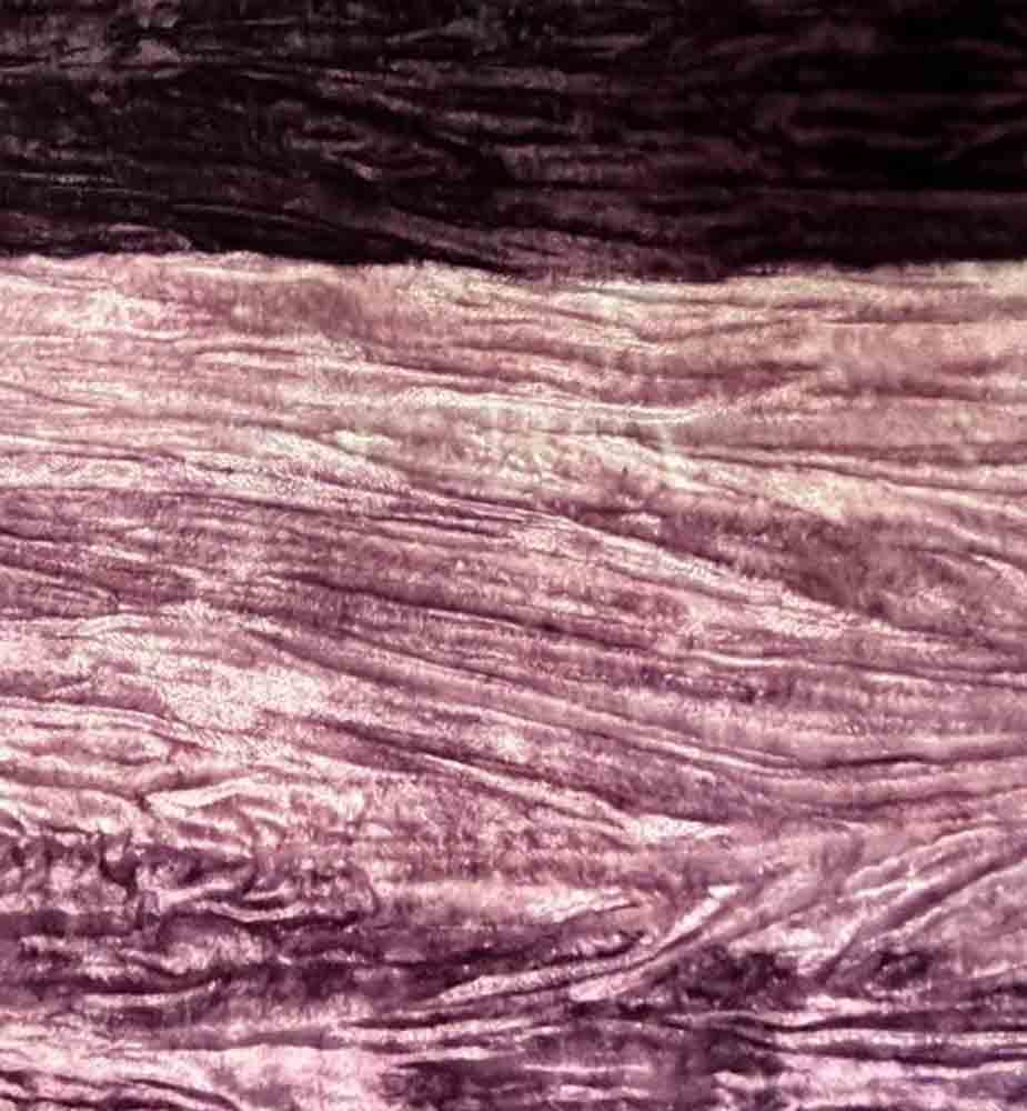 Purple Trendy Velvet Fabric ( 1 Mtr ) - Luxurion World