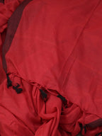 Red Bengal Plain Cotton Saree - Luxurion World