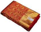 Red Handloom Kanjeevaram Pure Silk Saree - Luxurion World