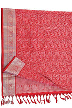 Red Handloom Kanjeevaram Pure Silk Saree - Luxurion World
