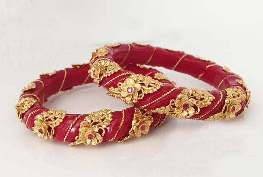 Exquisite Rajwadi Bangles - Elevate Your Style with our Unique Design - Experience the Beauty of Femininity - Luxurion World