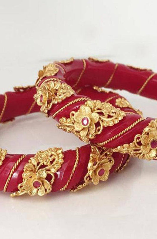 Exquisite Rajwadi Bangles - Elevate Your Style with our Unique Design - Experience the Beauty of Femininity - Luxurion World