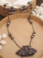 Exquisite Silver Necklace Set - Elevate Your Style with Grace - Luxurion World